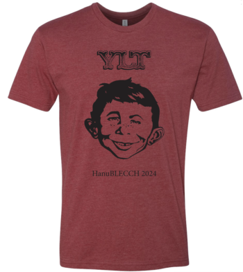 Hanukkah 2024: Alfred T-Shirt Red